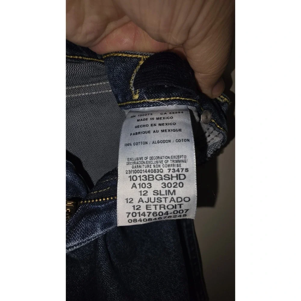 NWT - Wrangler - Cowboy Cut - Boys Size 12 Slim Original Fit George Strait